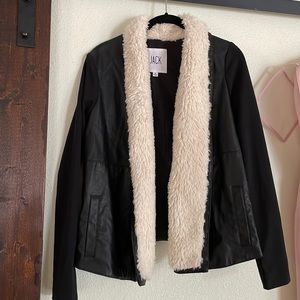 Jack faux leather jacket